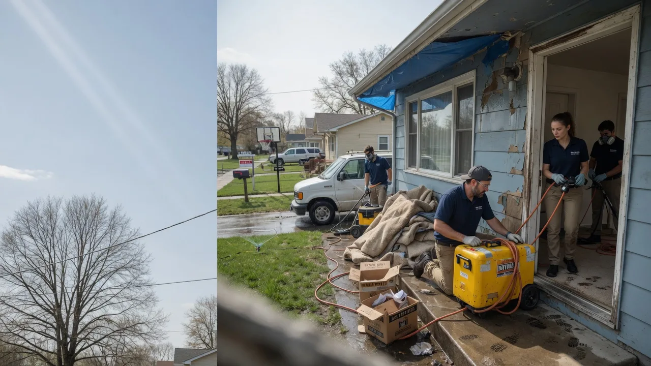 Basement Flood Cleanup in Wyoming, MN near me